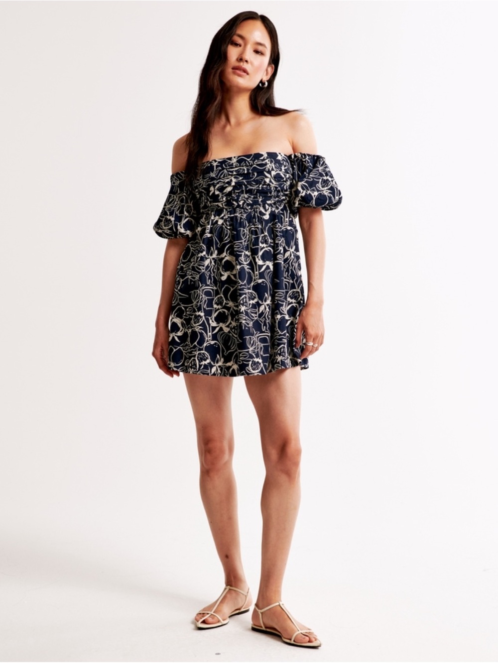 Abercrombie & Fitch Emerson Off-the-Shoulder Skort - NWOT